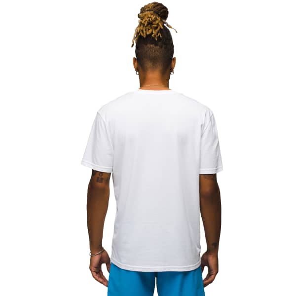 T-shirt PRANA MOUNTAIN LIGHT SS TEE WHITE 2.0