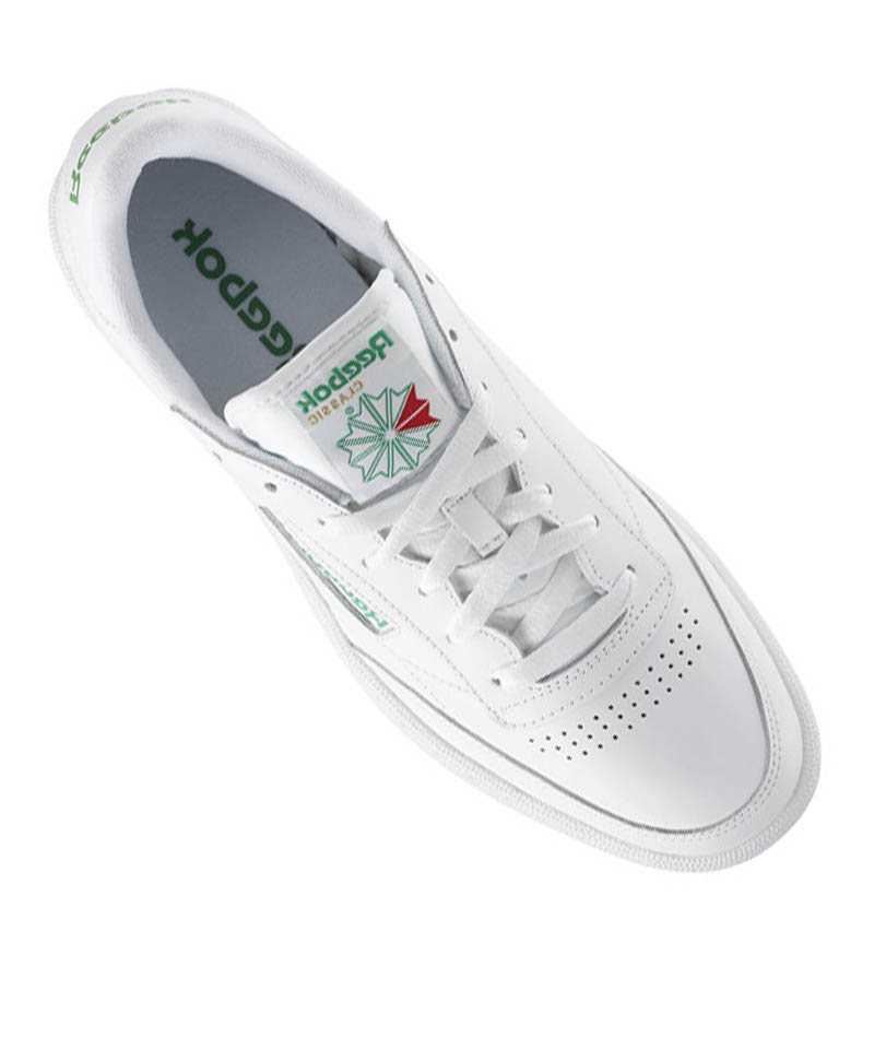 Reebok Club C 85 Weiss Grün Rot