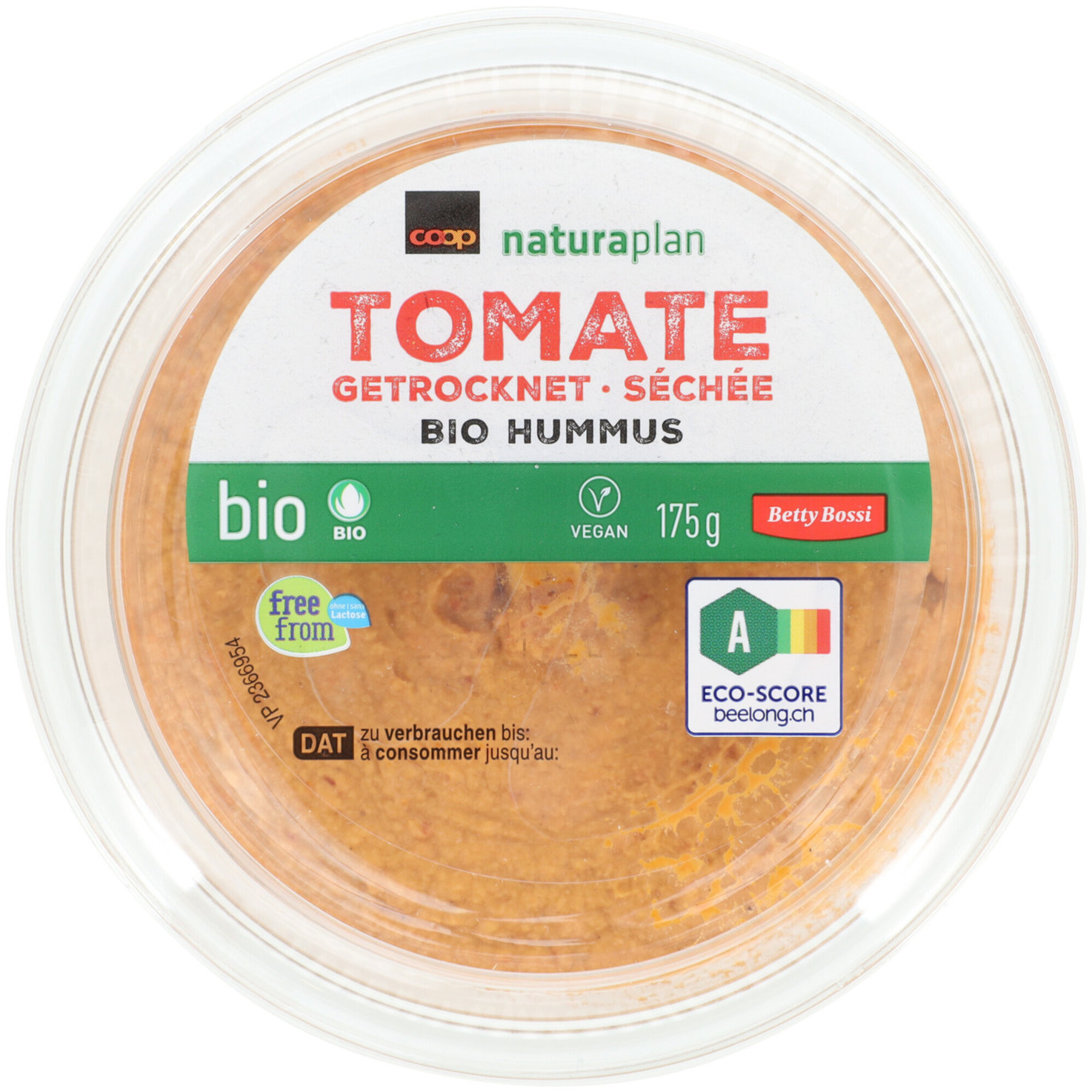 Naturaplan Hummus getrocknete Tomaten