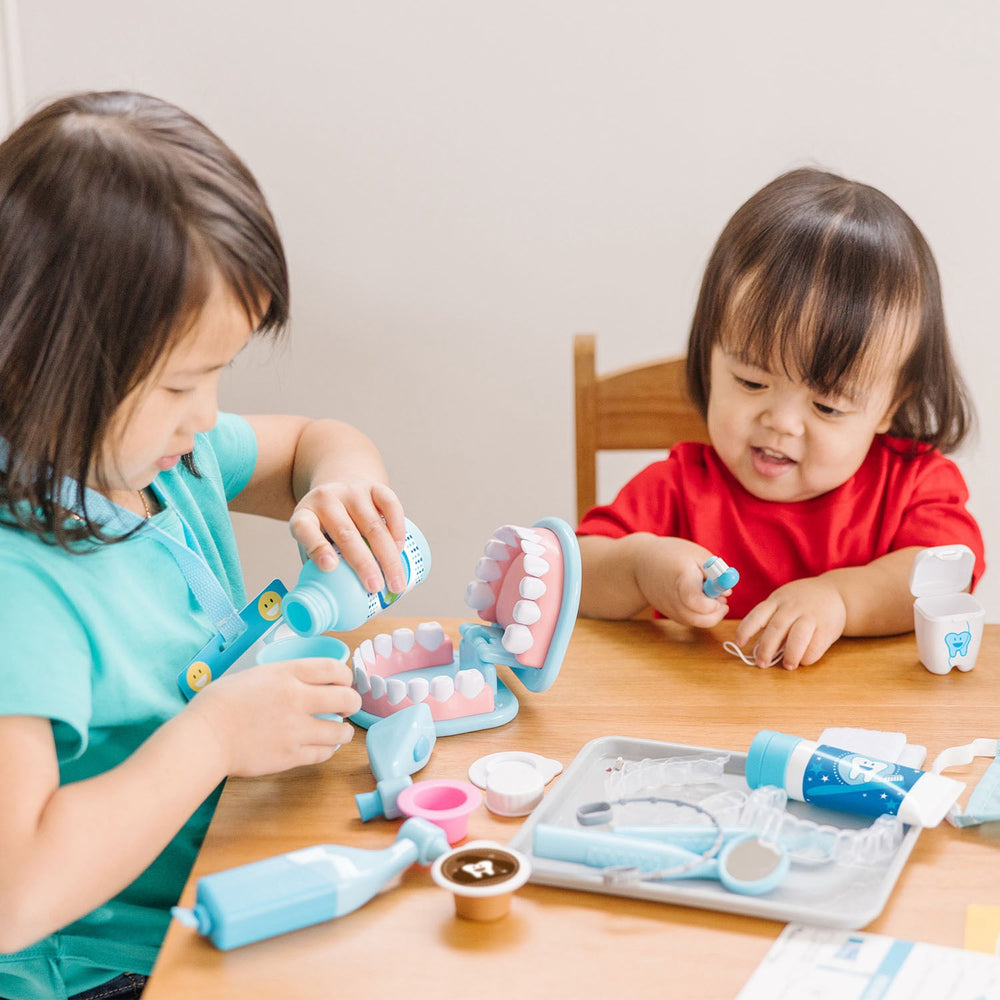 Køb Melissa & Doug Multifarvet Legetøj Super Smile Dentist Play Set