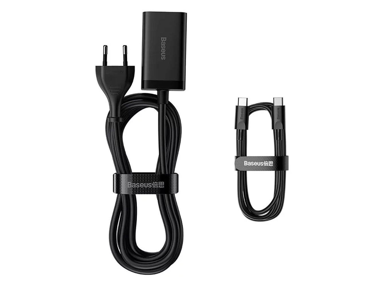 CARREGADOR BASEUS CCGP040101 65W 2USB 2USB-C
