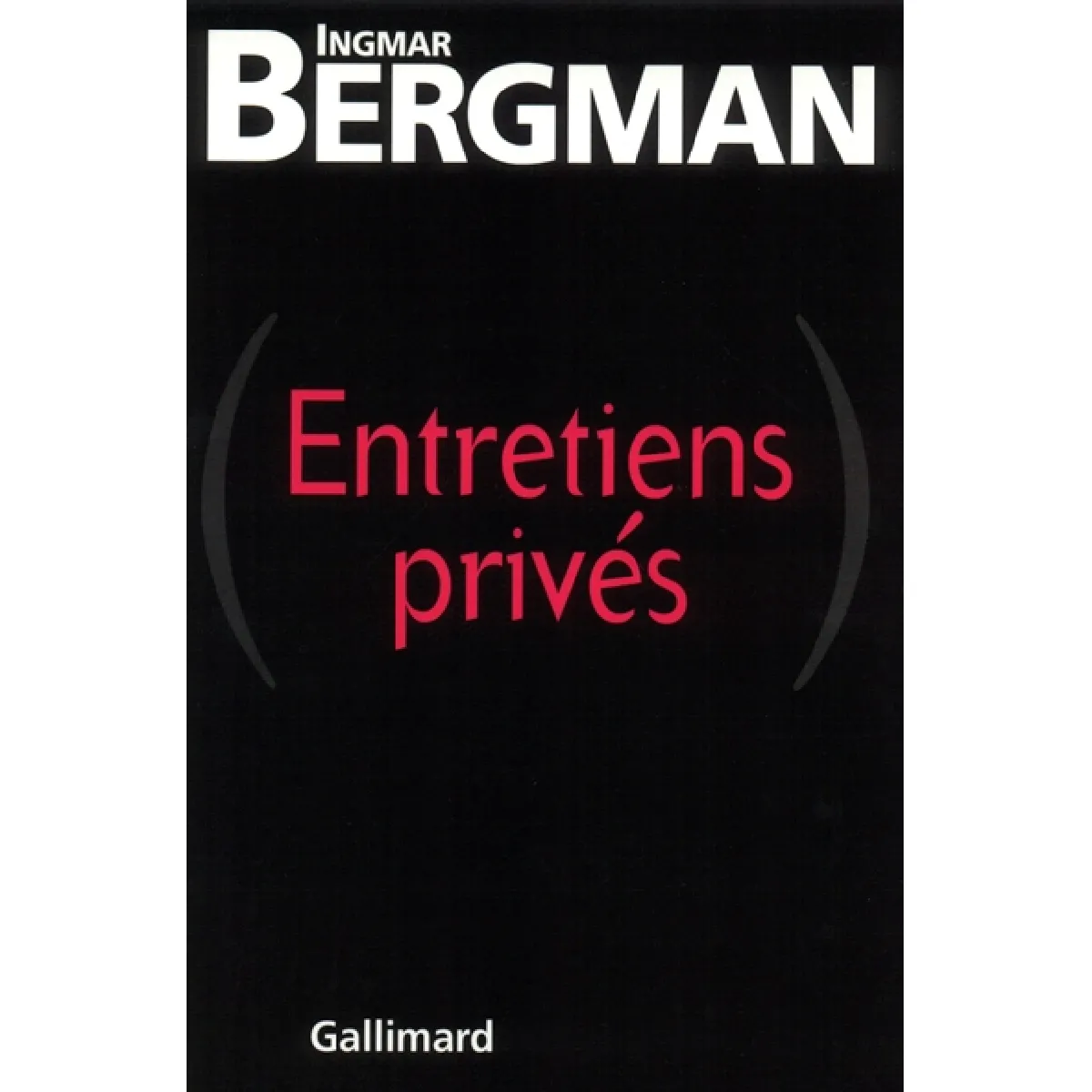 Entretiens privés · Occasion