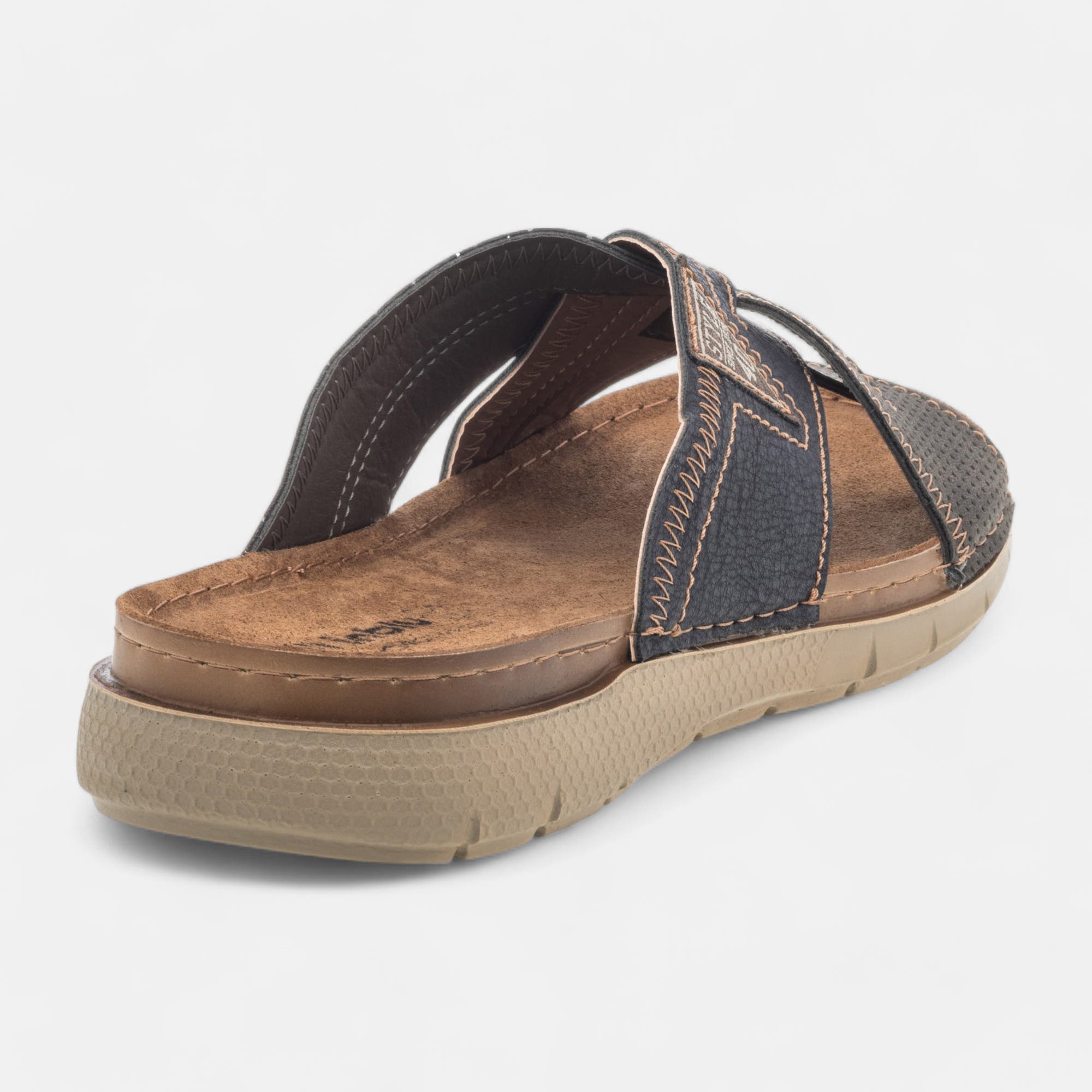 Mules Homme bleu