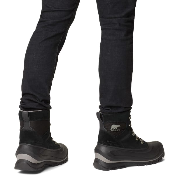 Après ski SOREL BUXTON LACE WATERPROOF BLACK/QUARRY