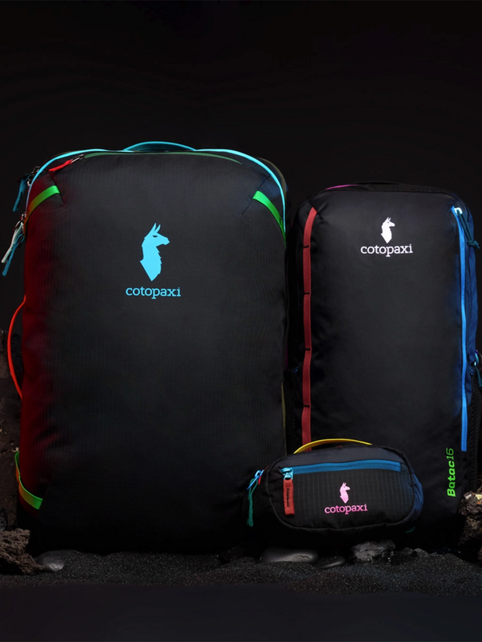 Cotopaxi Kapai 1.5L Hip Bag del dia dark pt
