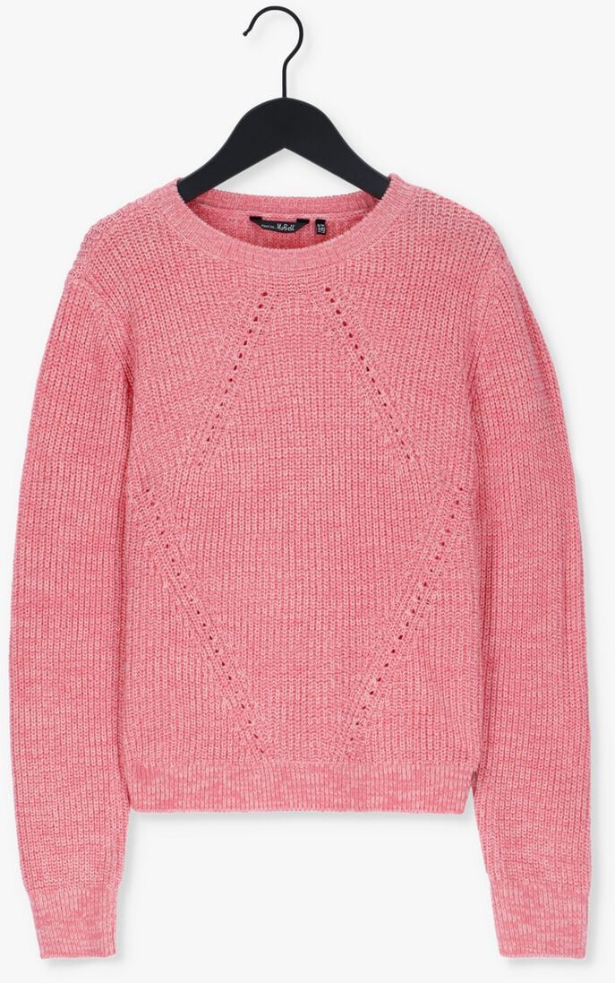 NOBELL roze nobell trui kiara heavy knit sweater