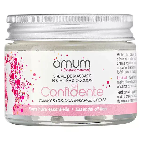 Omum La Confidente Crème de Massage Fouettée pour le Corps 50ml