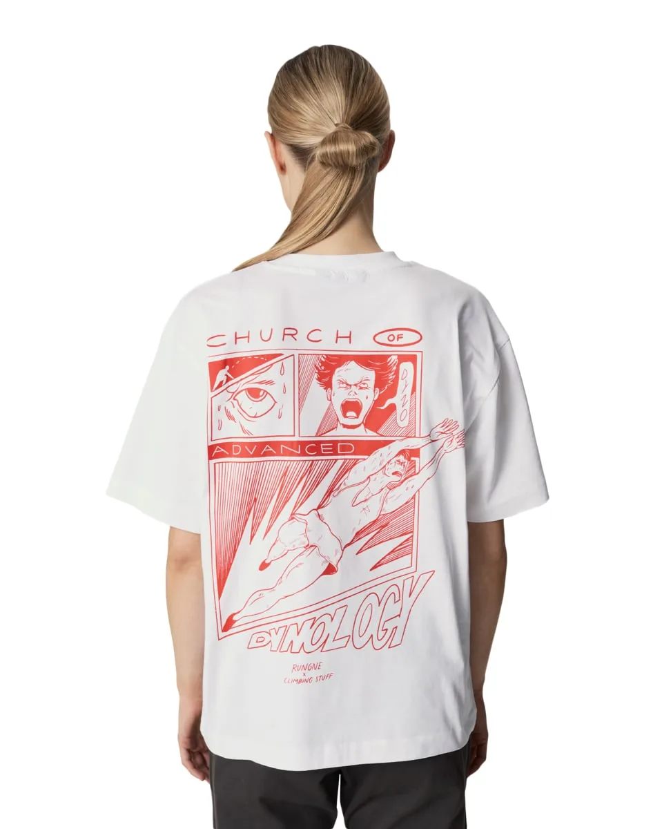 Rúngne Church Of Dynology Tee White