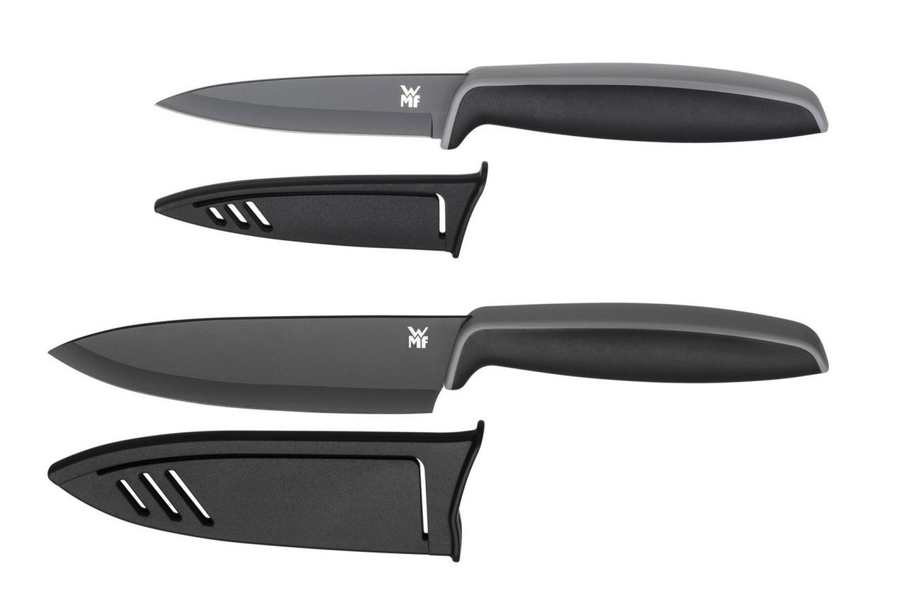 WMF Touch 1879086100 zwarte messenset, 2-delig