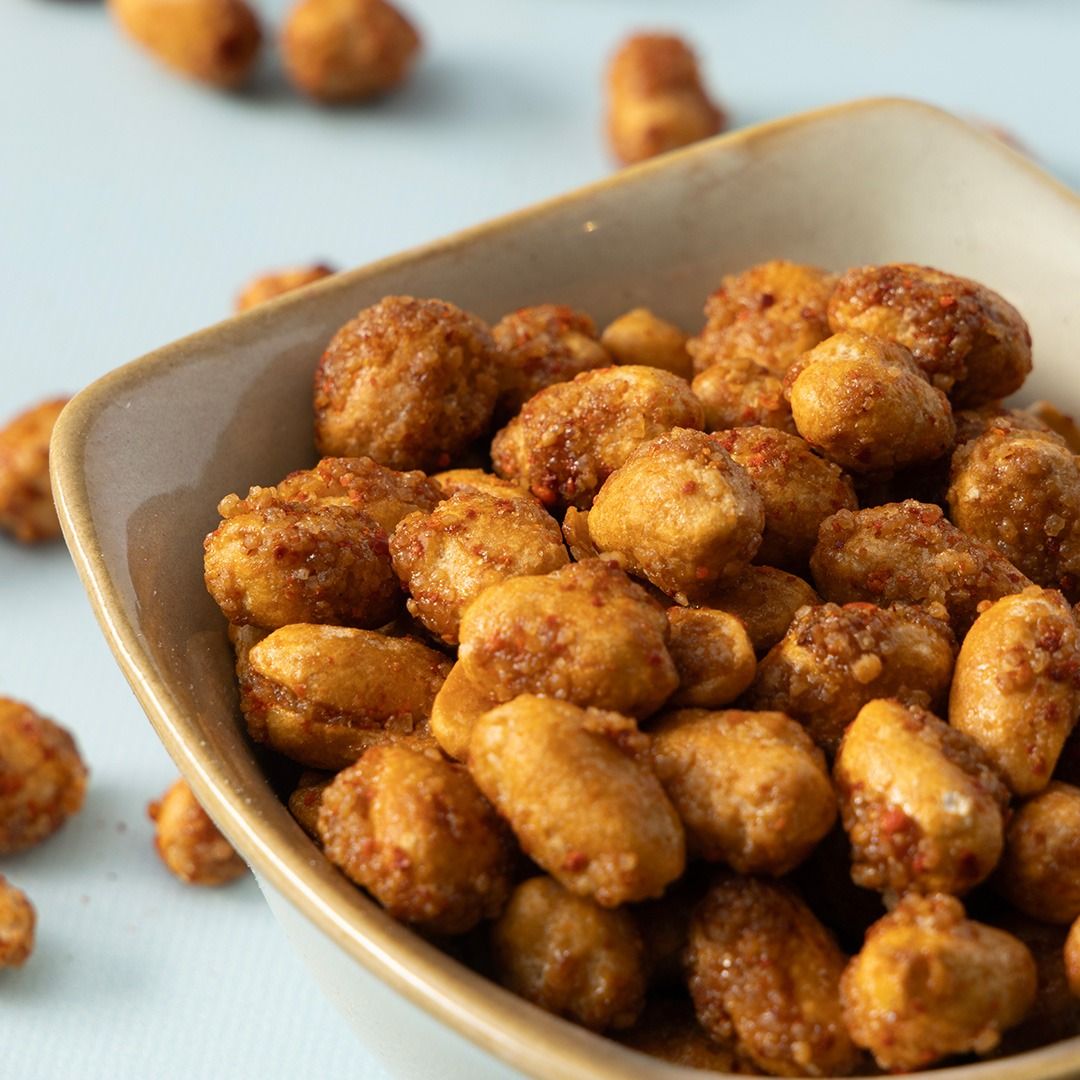 Honey pepper pinda's