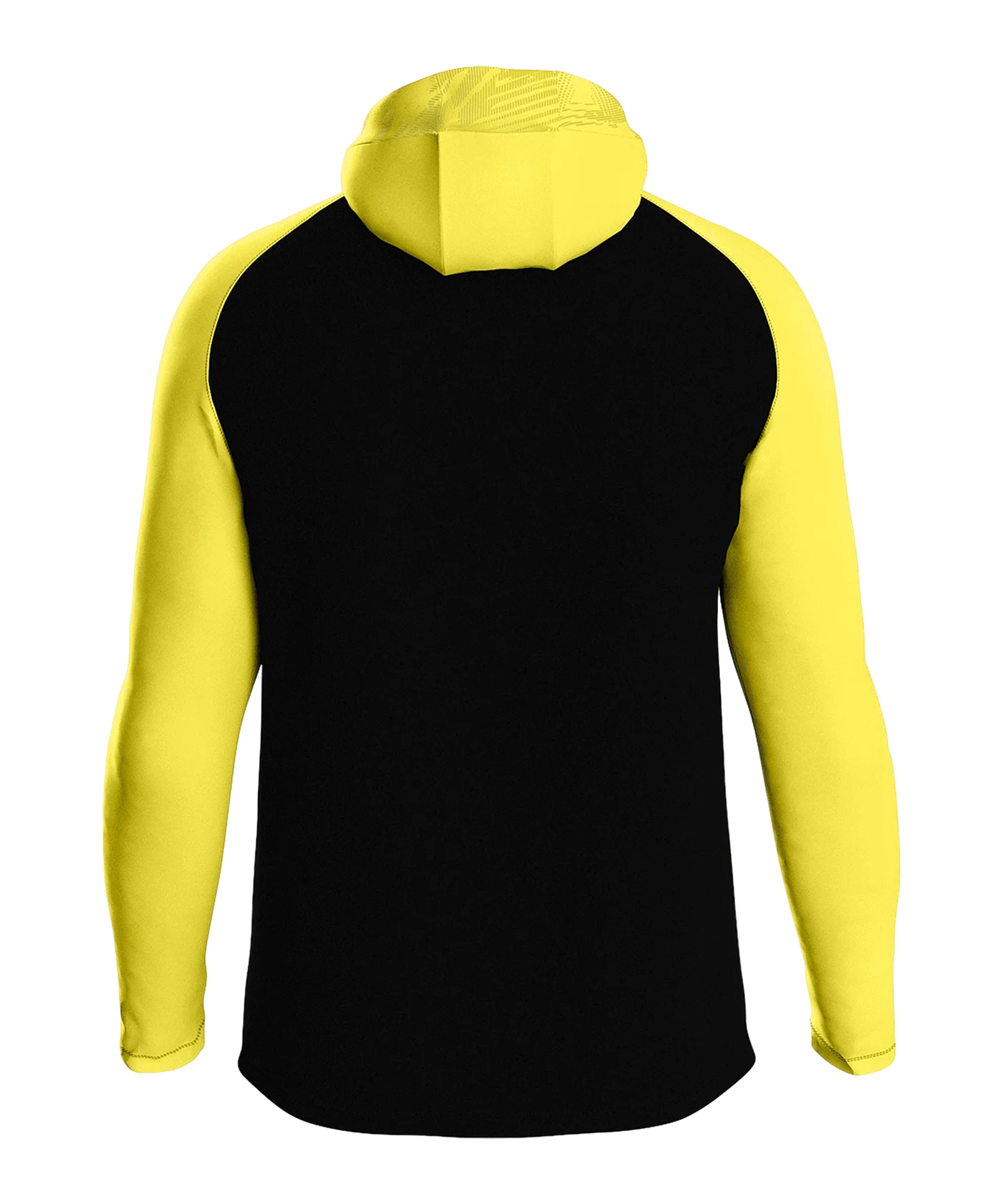 JAKO Iconic Kapuzenjacke Schwarz Gelb F808