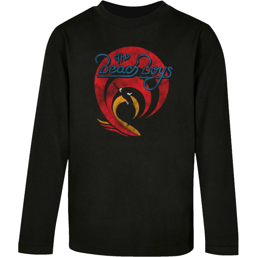 F4NT4STIC Longsleeve Shirt The Beach Boys- Surfer '83 Vintage schwarz