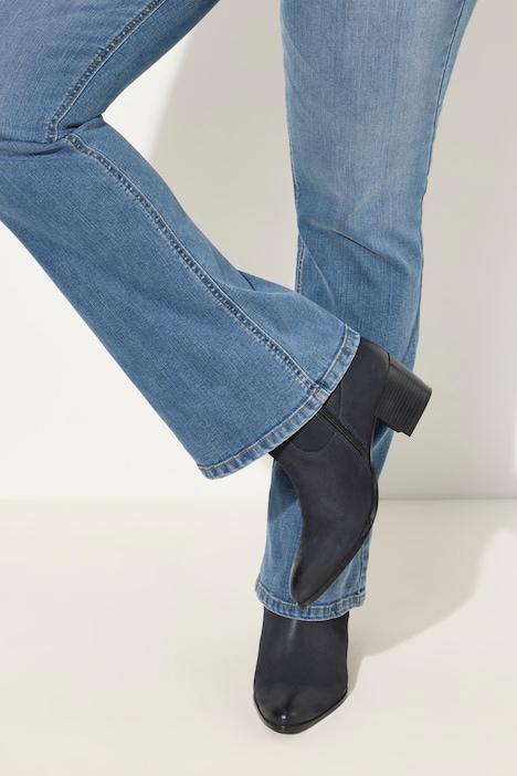 Bootcut-Jeans Marie, weites Bein, 5-Pocket-Schnitt
