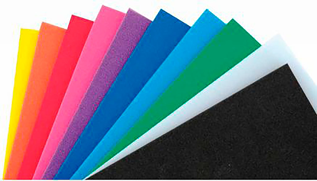 Pochette de 10 feuilles de mousse 20x30cm