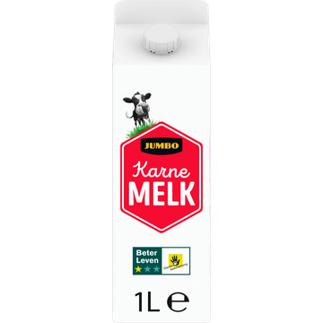 Jumbo Karnemelk met Beter Leven Keurmerk 1L