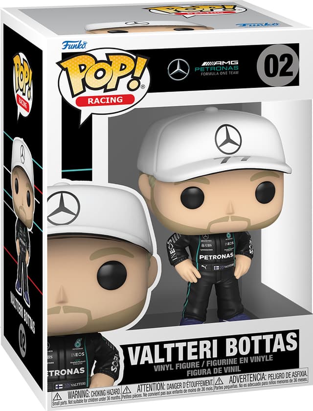 Funko AMG Petronas F1 Team actionfigur (Valtteri Bottas)
