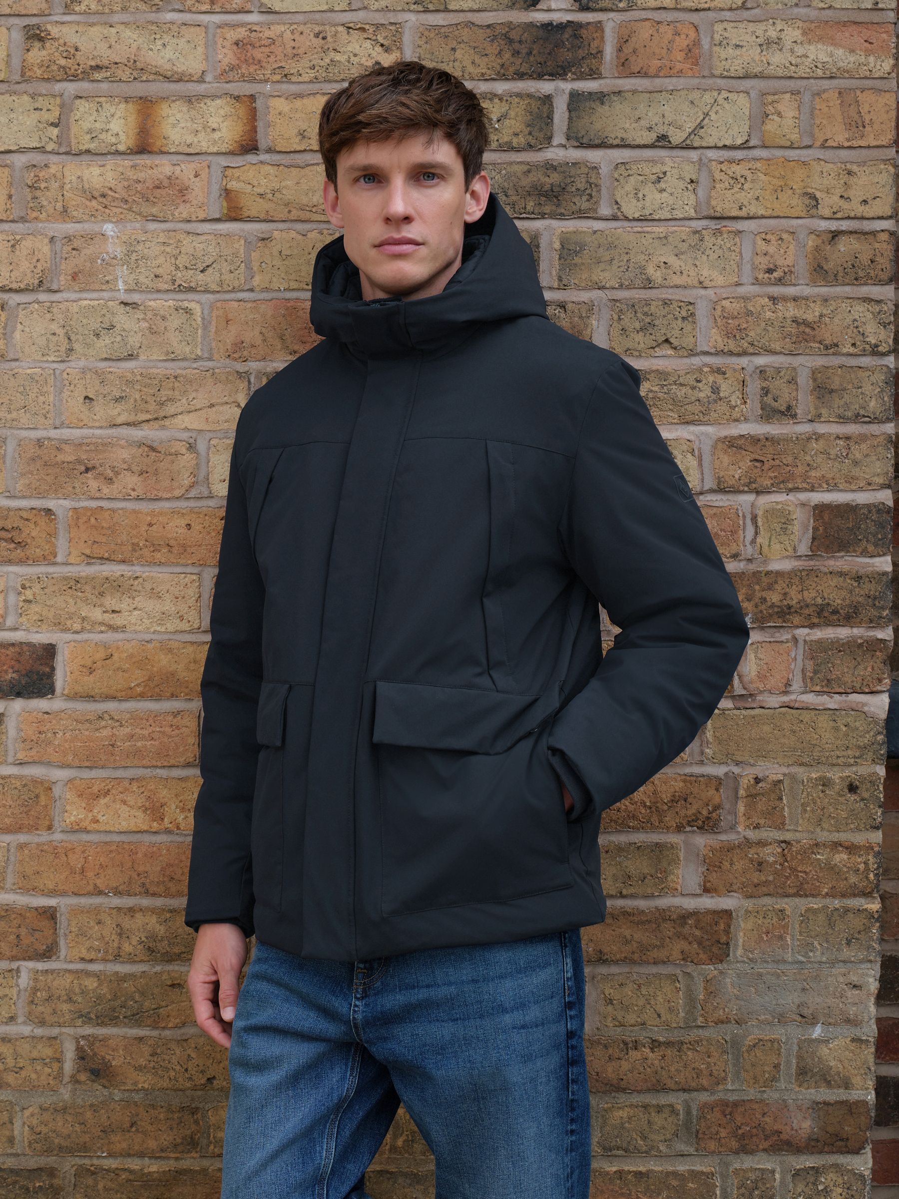 Donkerblauw - ThermoGen Parka Jack met Borg voering