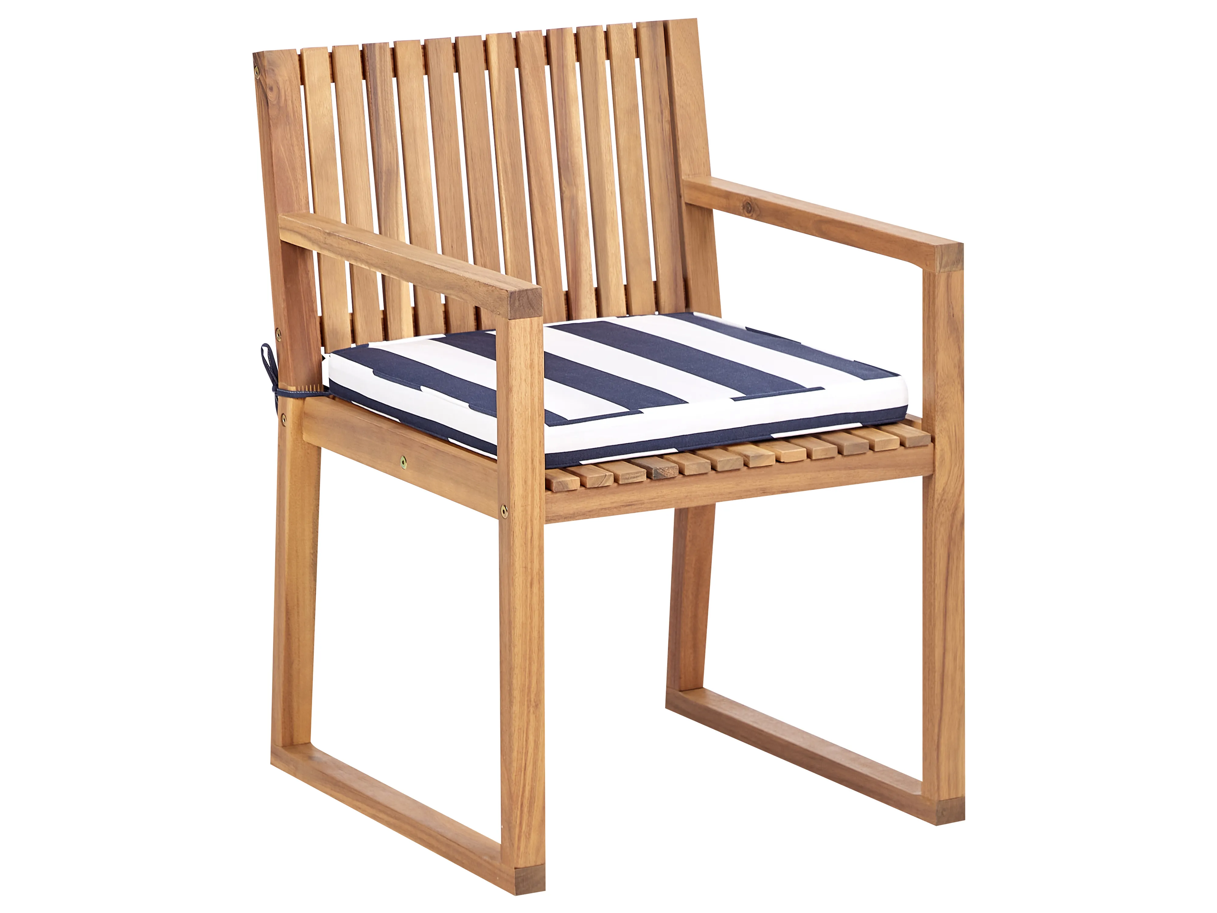 Tuinset 8-zits SASSARI II met kussens Gecertificeerd acaciahout Marineblauw