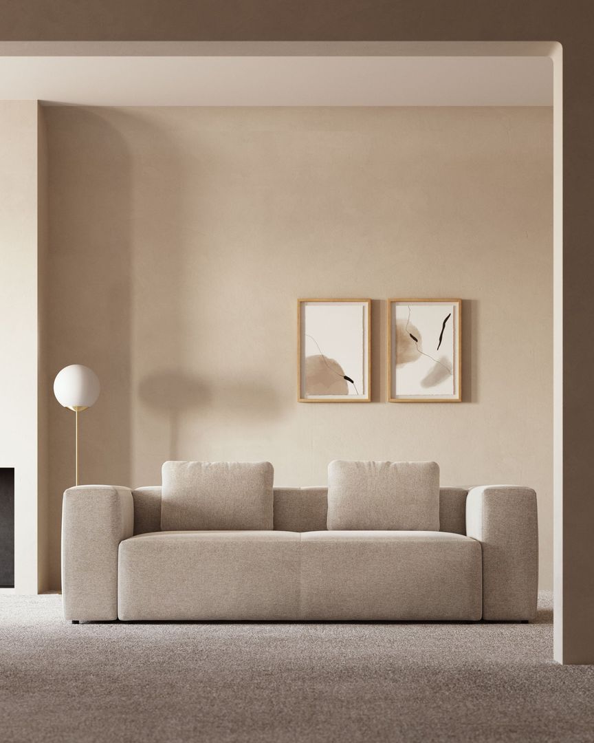 Kave Home   Blok 3-Zitsbank