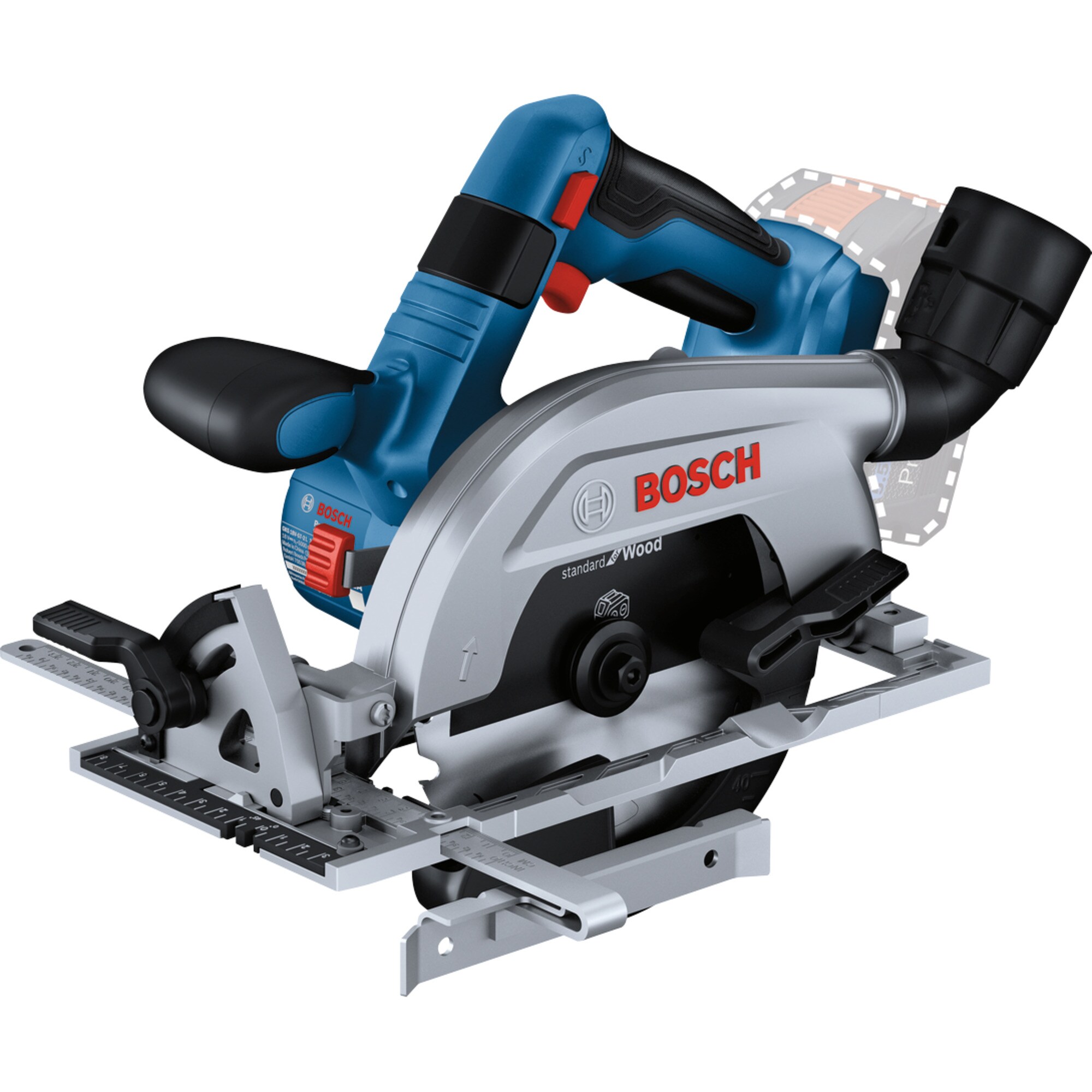 Bosch Handkreissäge Akku-Handkreissäge GKS 18V-57-2 Professional