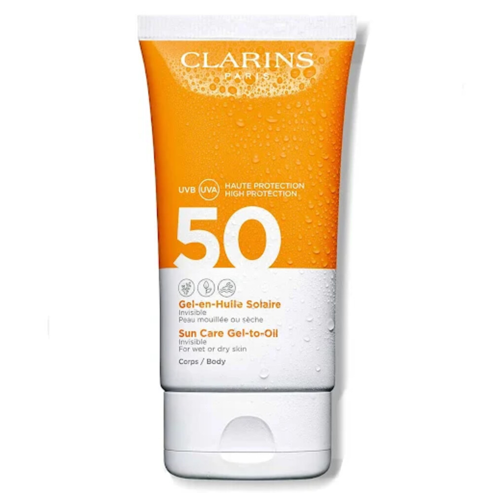 Clarins Sun Care Gel-To-Oil Zonnebrandolie SPF 50150 ml