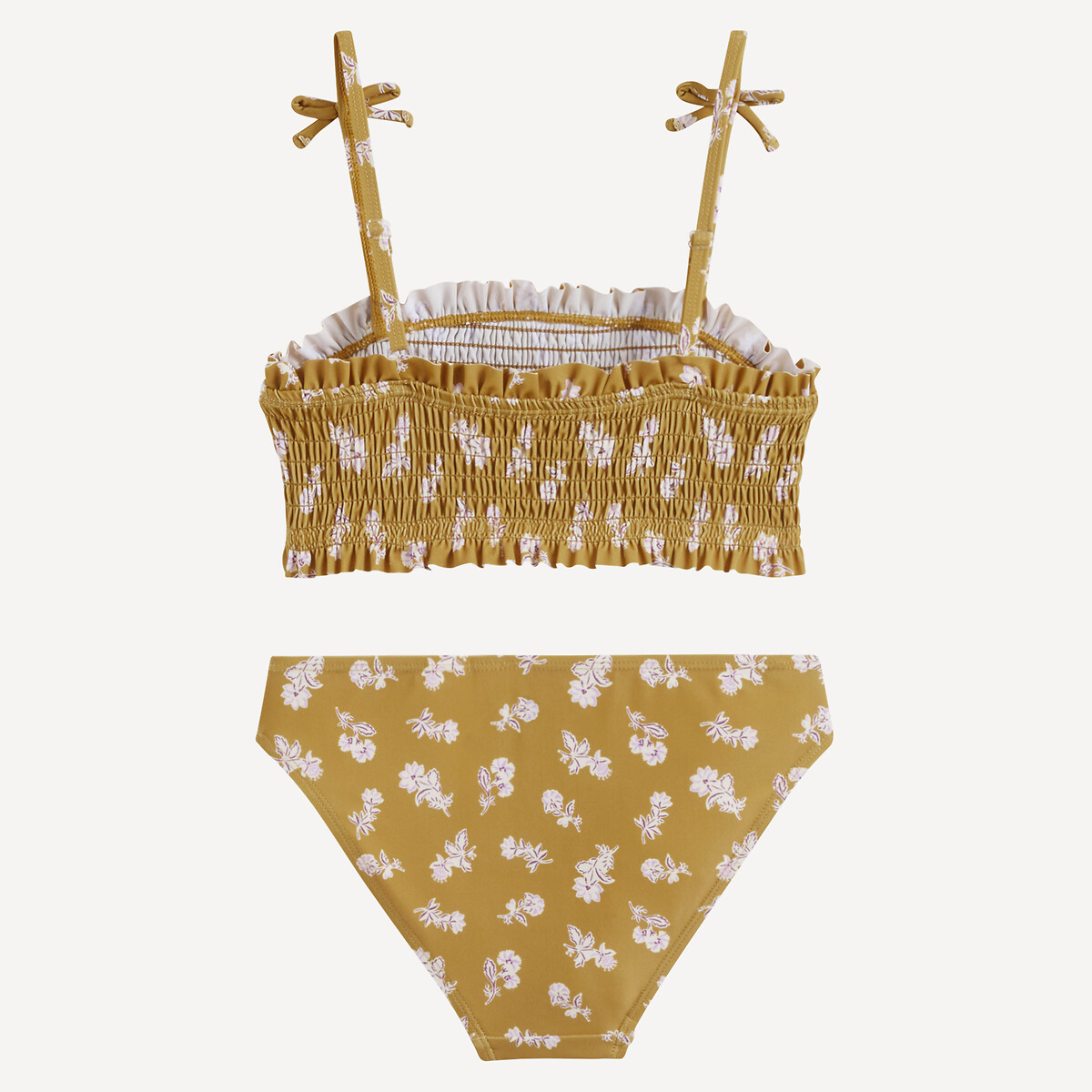 COLEÇÕES LA REDOUTE<br>Biquíni estampado floral, 2 peças