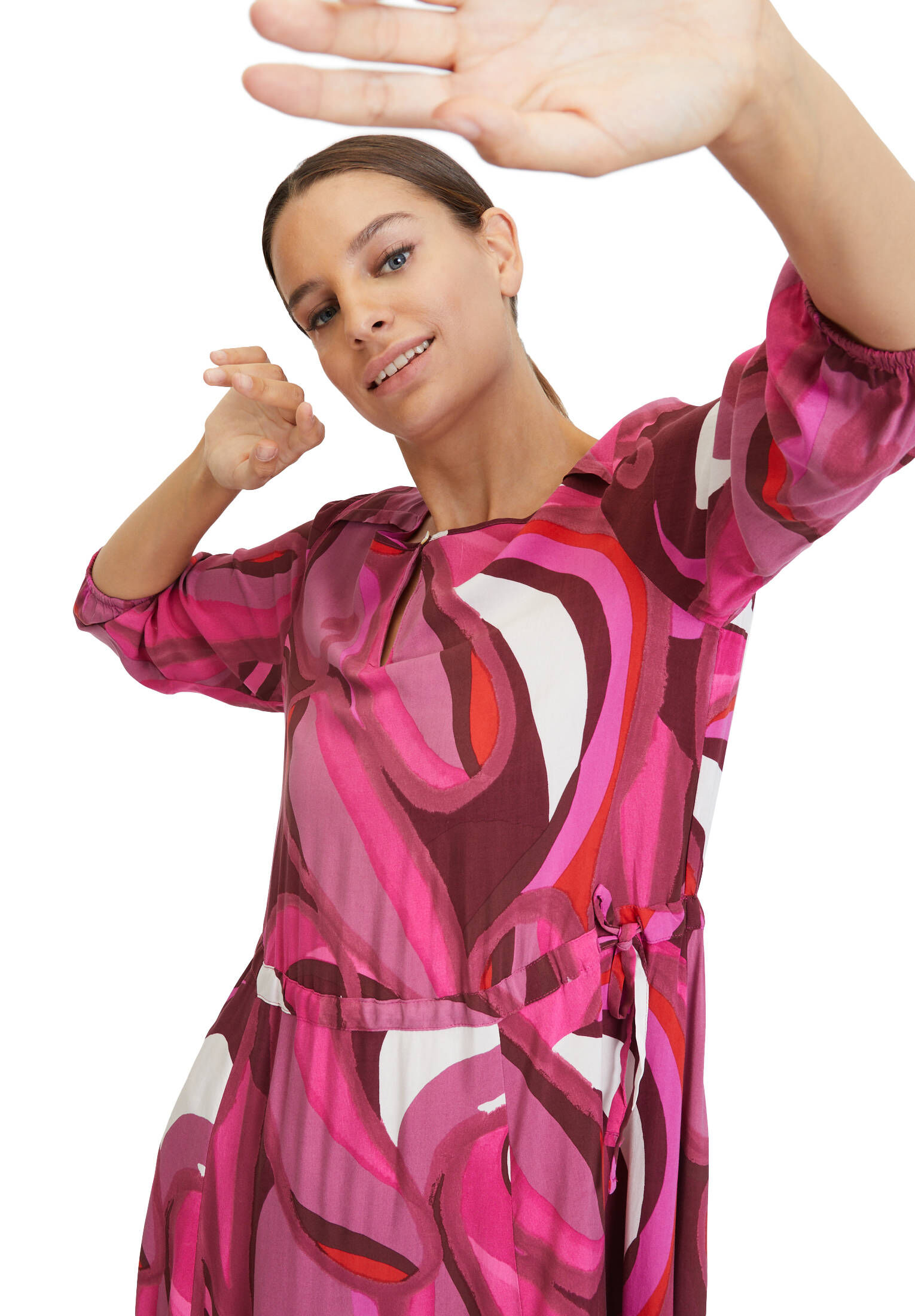 Cartoon| Damen Casual-Kleid mit Muster
