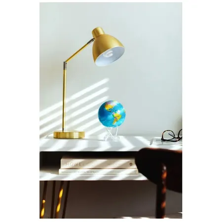 MoveGlobes Political Map Blue 15,2 cm