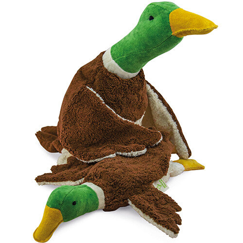 Senger warmteknuffel eend - 43 cm