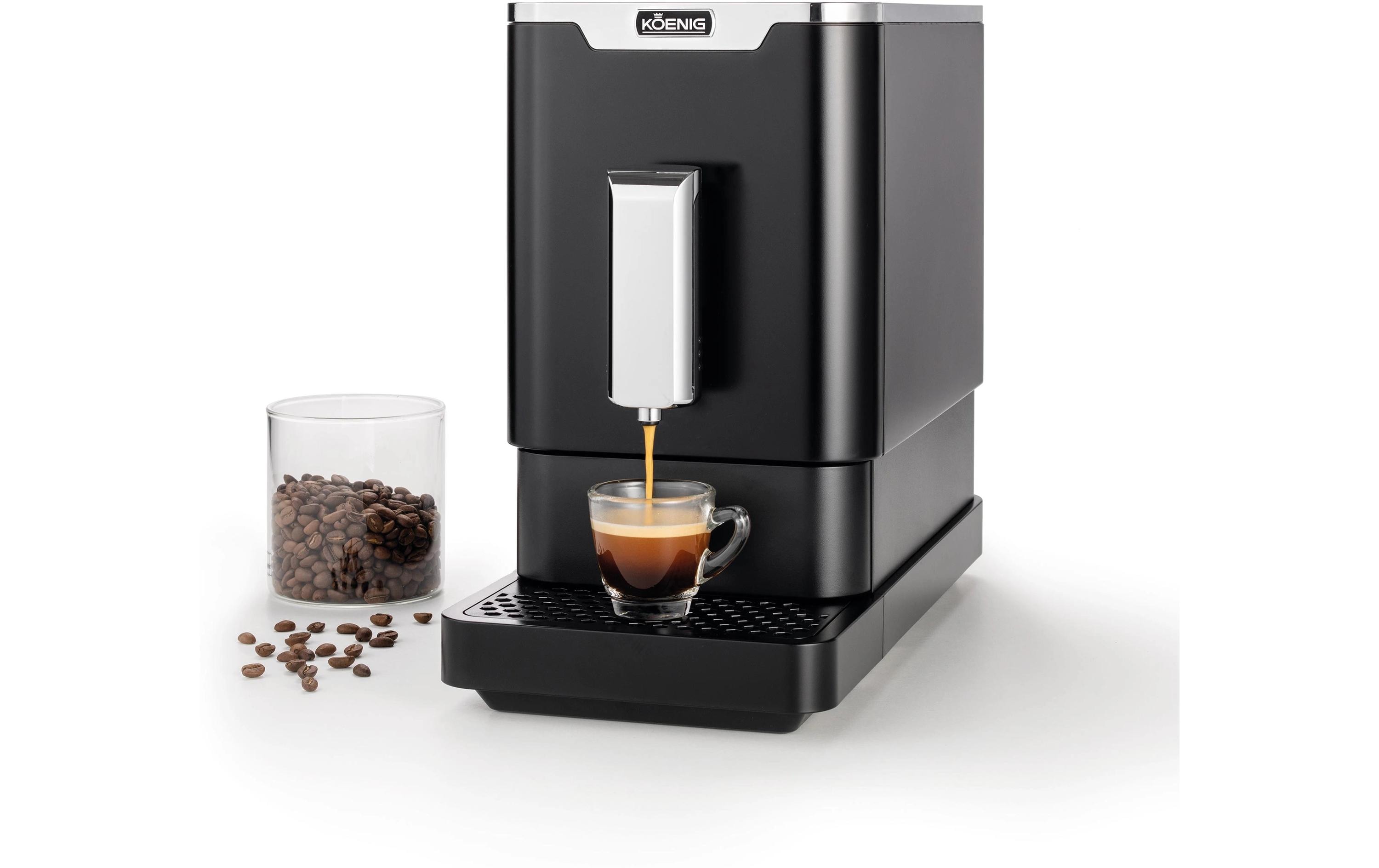 Kaffeevollautomat Black Star Schwarz<br>Energieeffiziente und kompakte Kaffeemaschine
