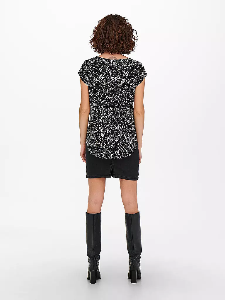 ONLY T-Shirt  ONLVIC  schwarz
