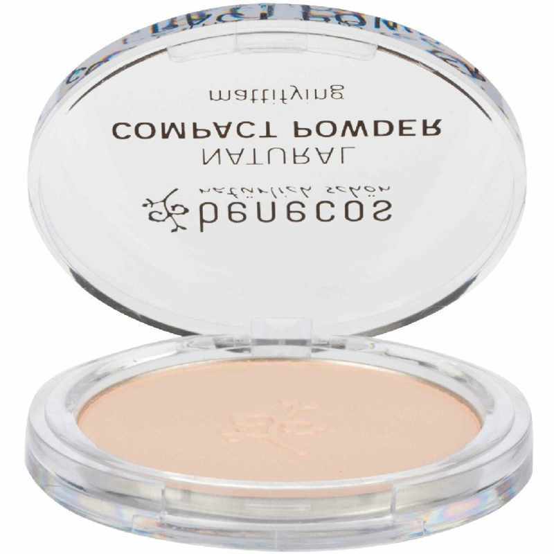 Benecos Natural Compact Powder Mattifying 9 gr. - Porcelain