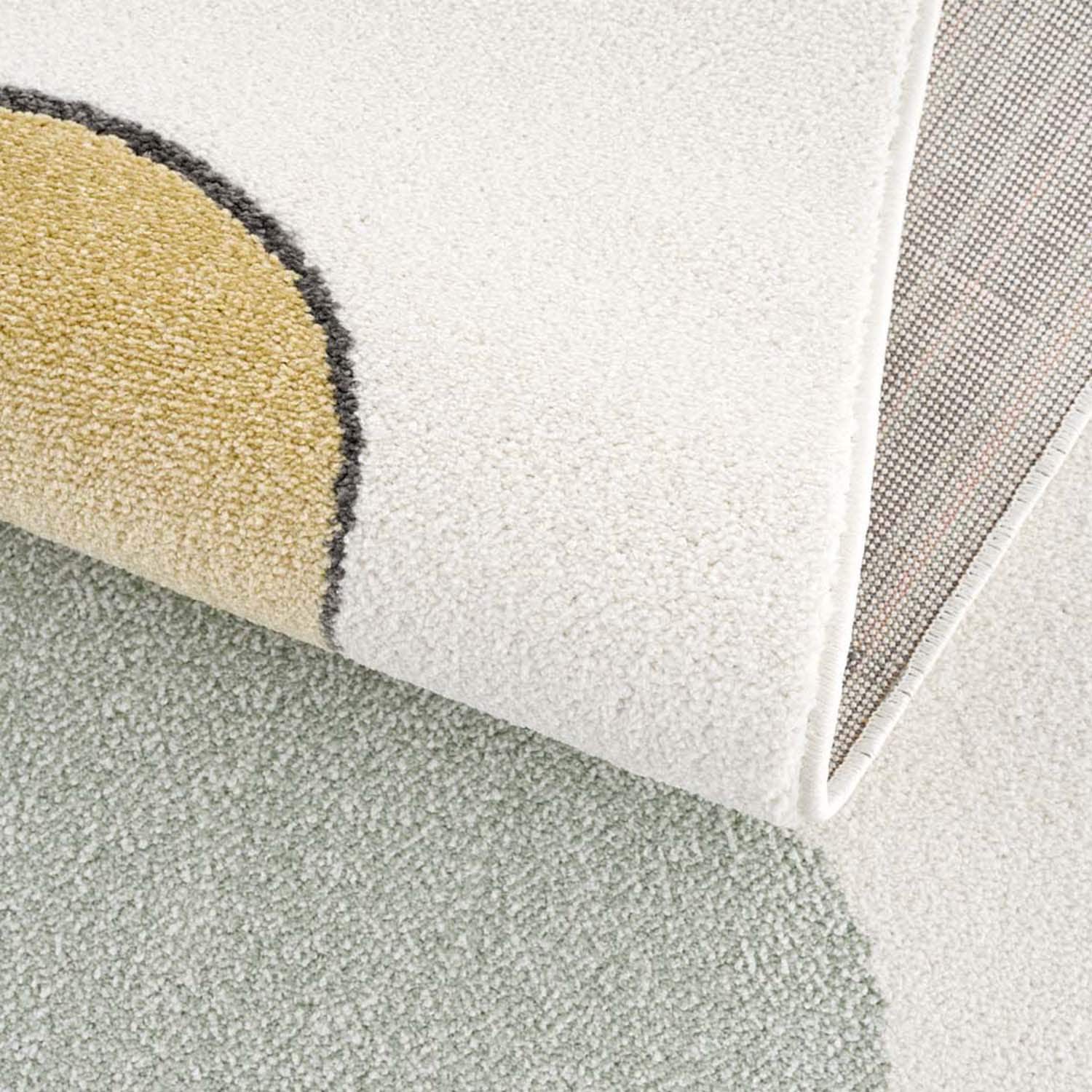 Carpet City Kinderteppich »Anime9393« rechteckig 11 mm Höhe Spielteppich, Mädchen, Herzen, Ballon, Weicher Flor, Pflegeleicht