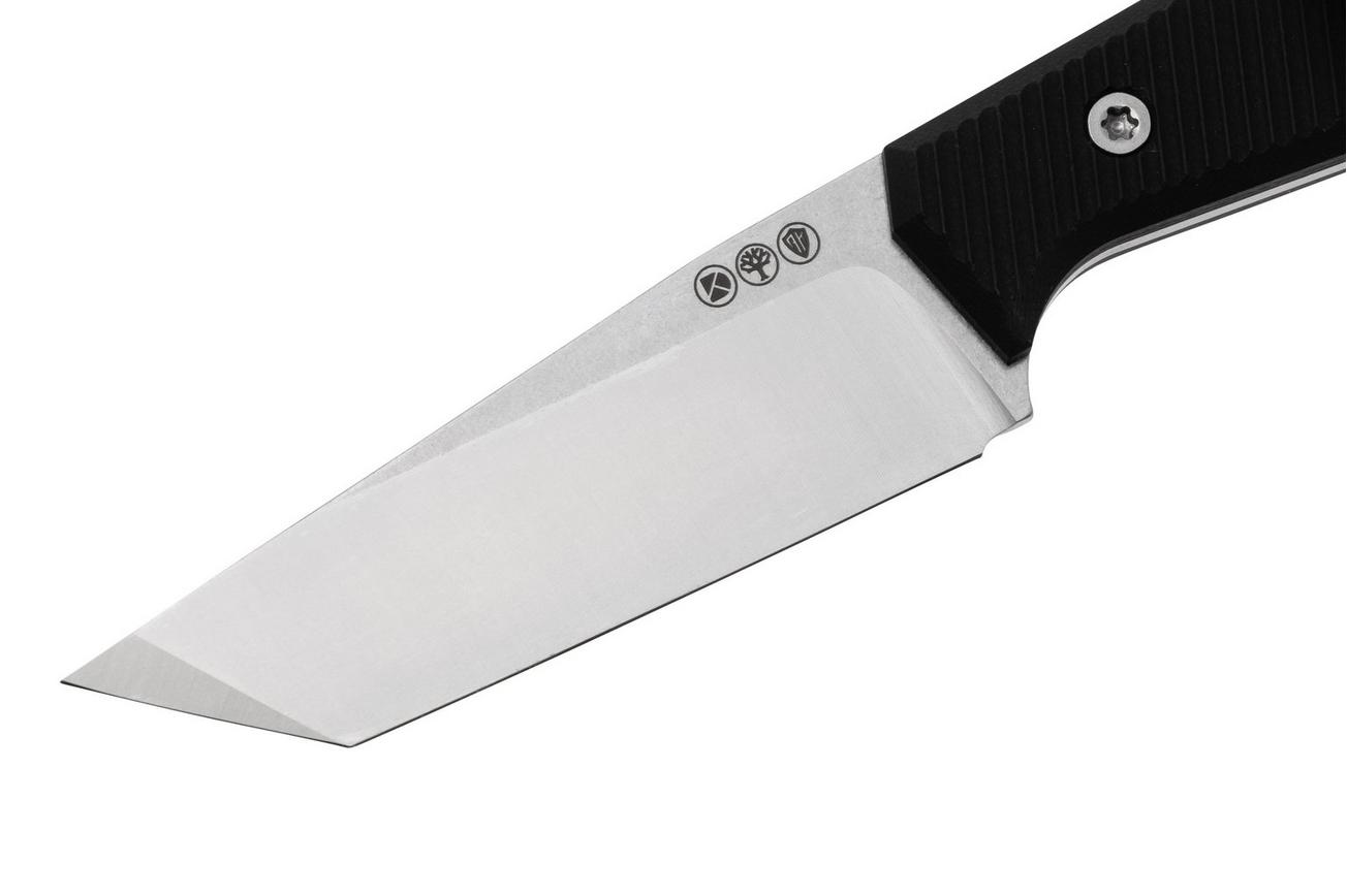 Böker Daily Knives AK1 American Tanto 129504, Black G10 vaststaand mes, Alex Kremer design