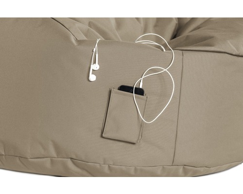 Zitpunt Schommel Scuba fauteuil ca. 300 liter khaki 95x65x90 cm