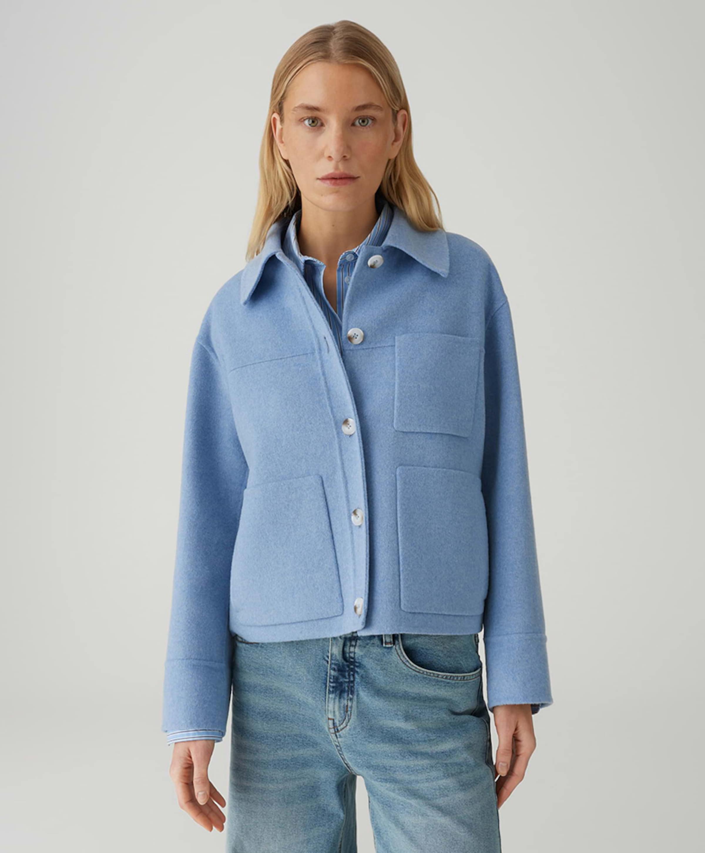 OPUS Dames jas blauw