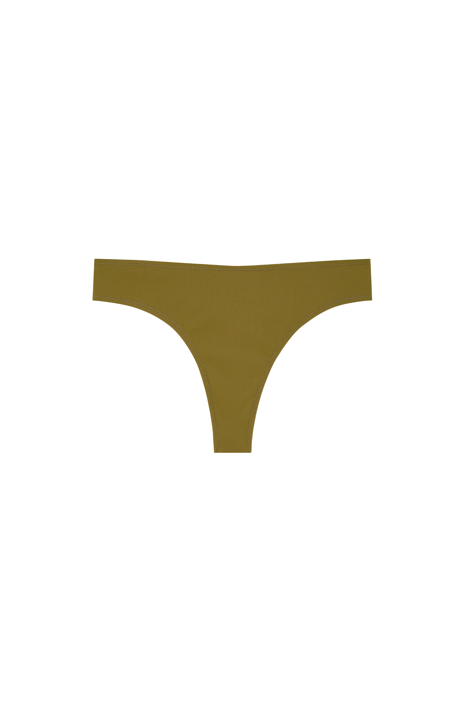 talla Bas de maillot string effet crochet bronze Bronze