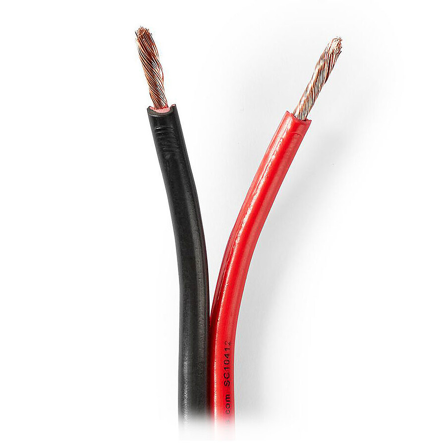 Nedis Câble Haut-Parleur 2 x 2.5 mm² - 25 mètres