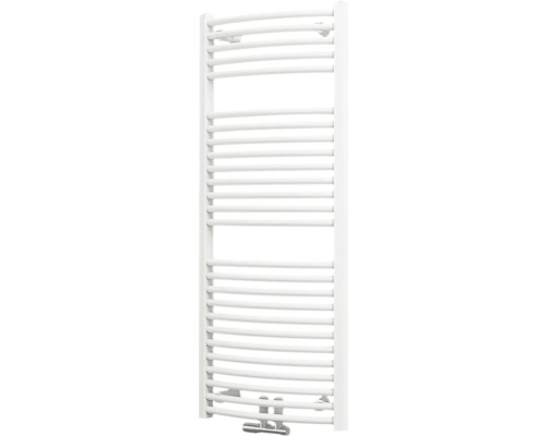 SCHULTE badkamerradiator Munich rond 1215x500 mm wit met middenaansluiting