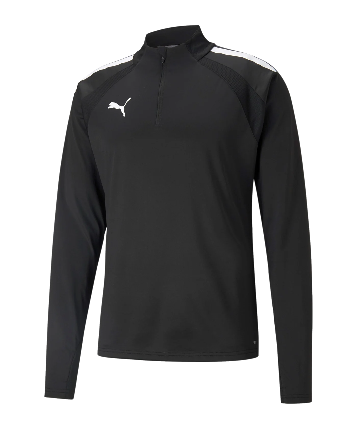 PUMA teamLIGA HalfZip Sweatshirt Schwarz F03