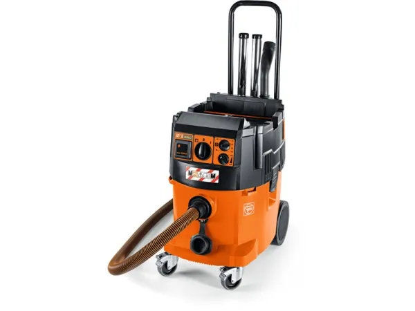 FEIN Dustex 35 MX AC, Sort, Orange, 35 L, 72 l/s, 254 mbar, 7,5 m, 3,5 cm
