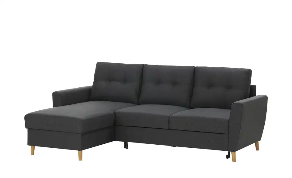 Ecksofa Carla Anthrazit links