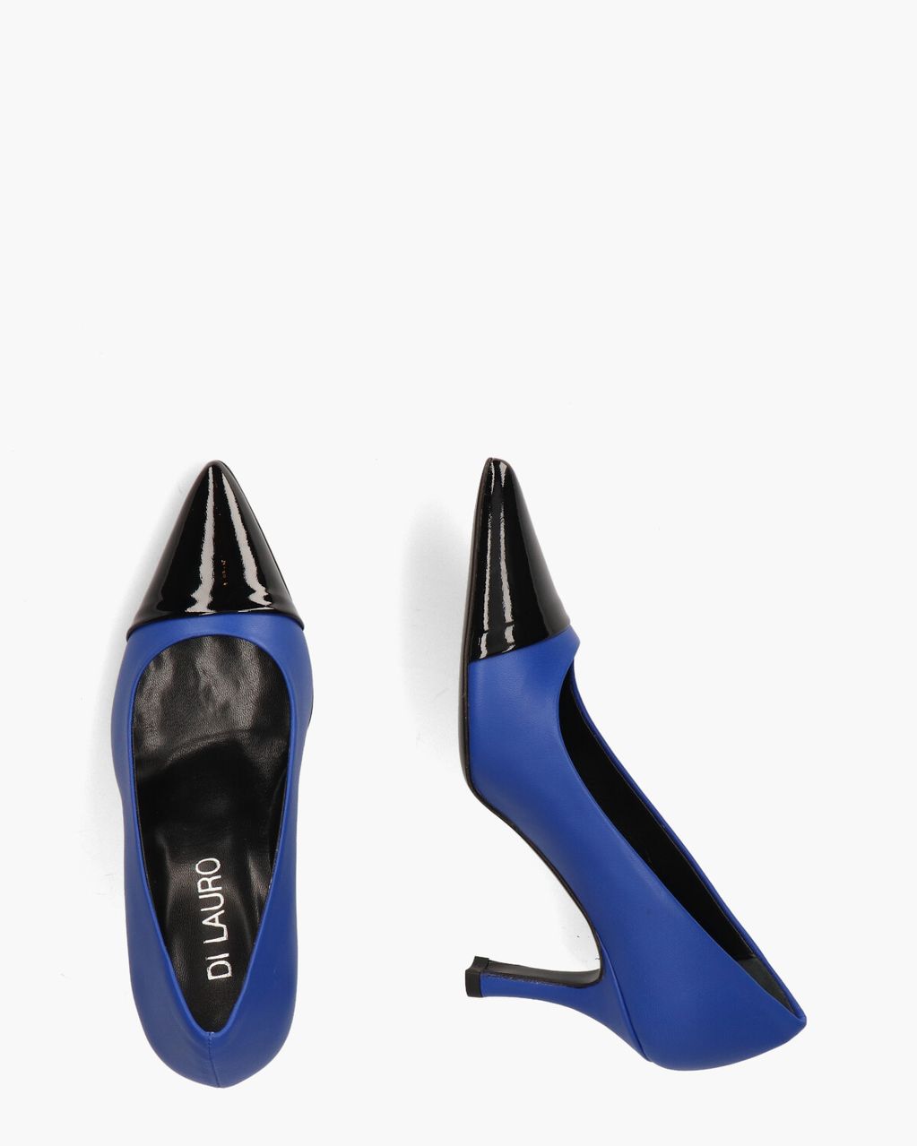 Di Lauro 06700 Blauw/Zwart Damespumps