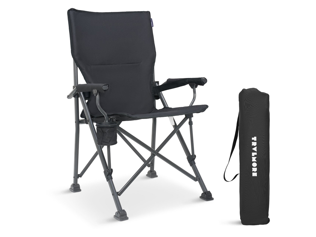 Trvlmore Ergonomic vouwstoel - Grey