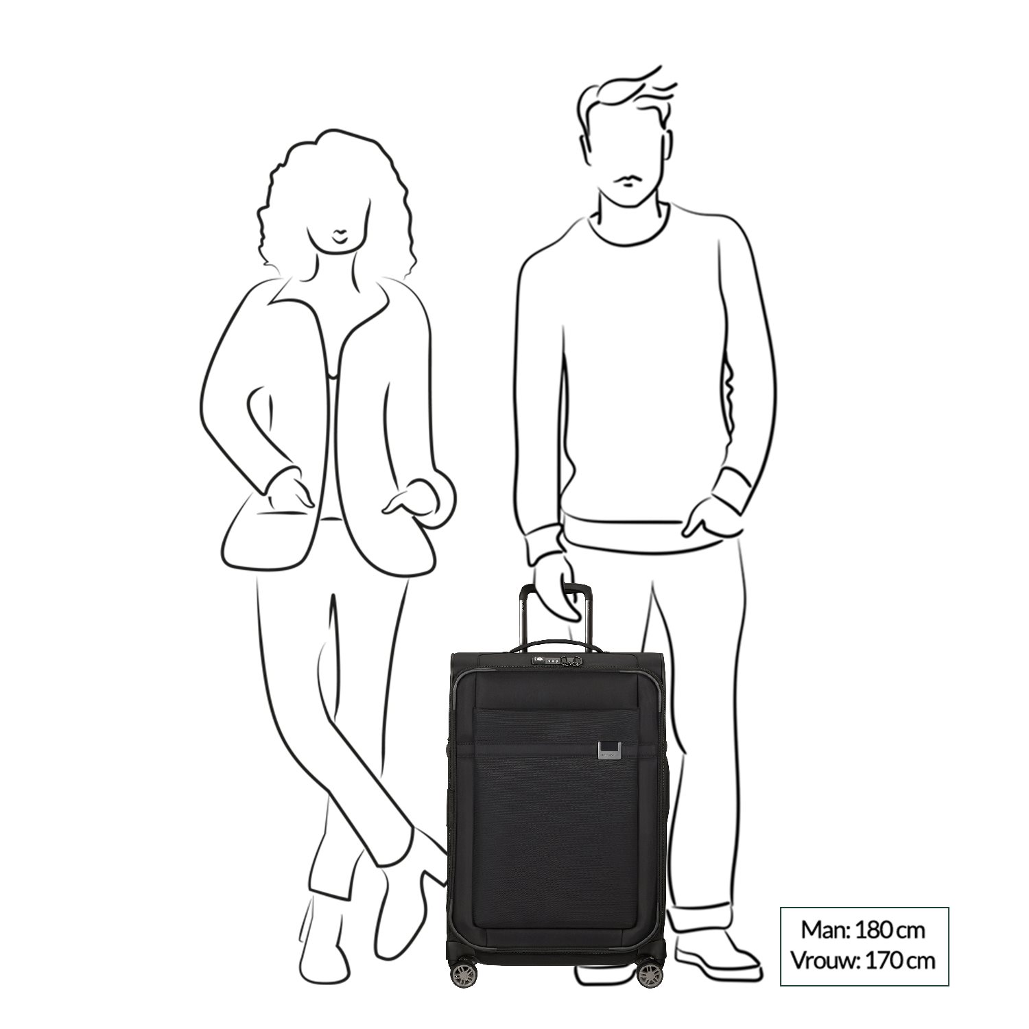 Samsonite Airea Spinner 67 Exp black