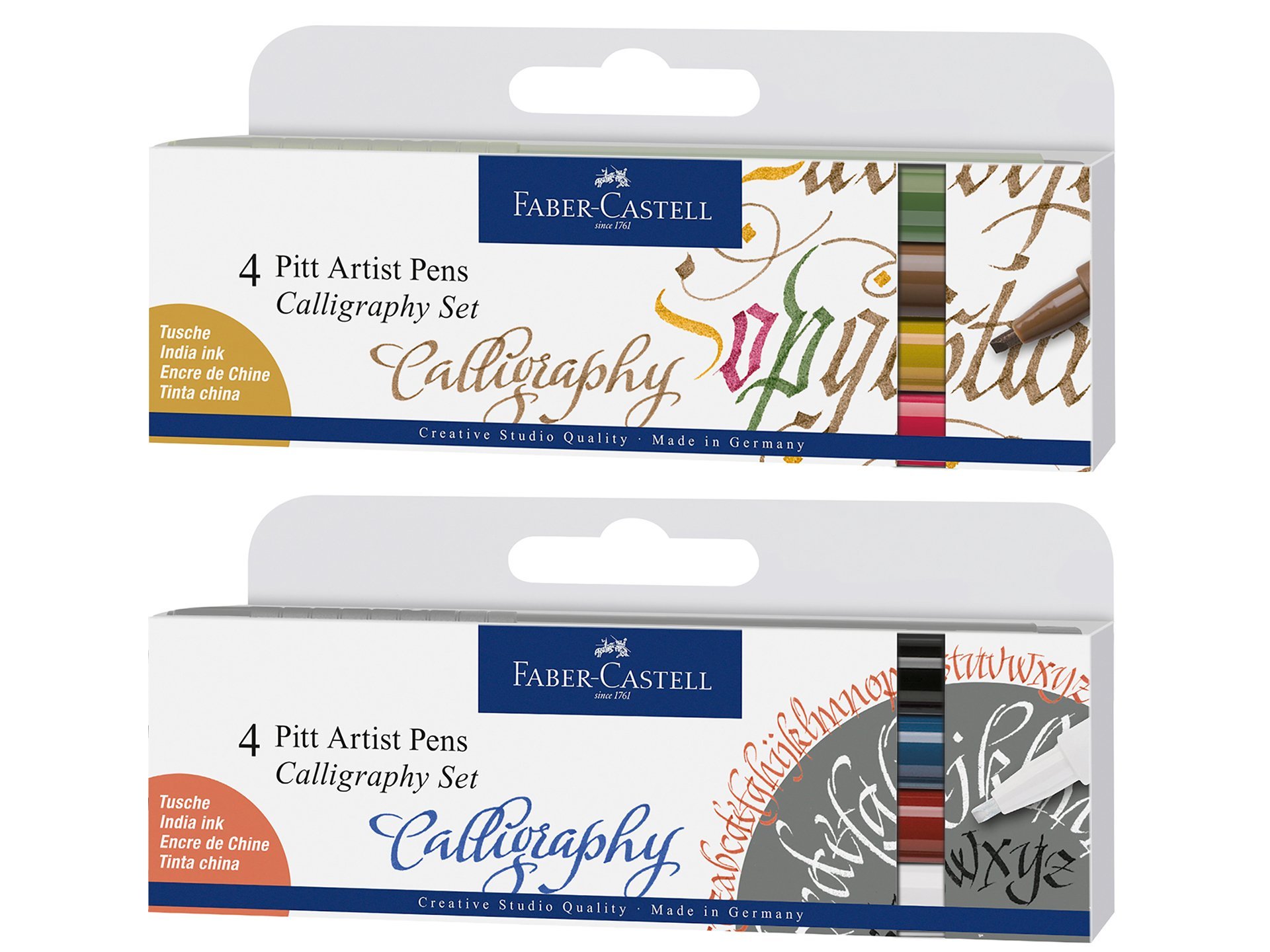 Faber-Castell Pitt Artist Pen C, 4er-Set