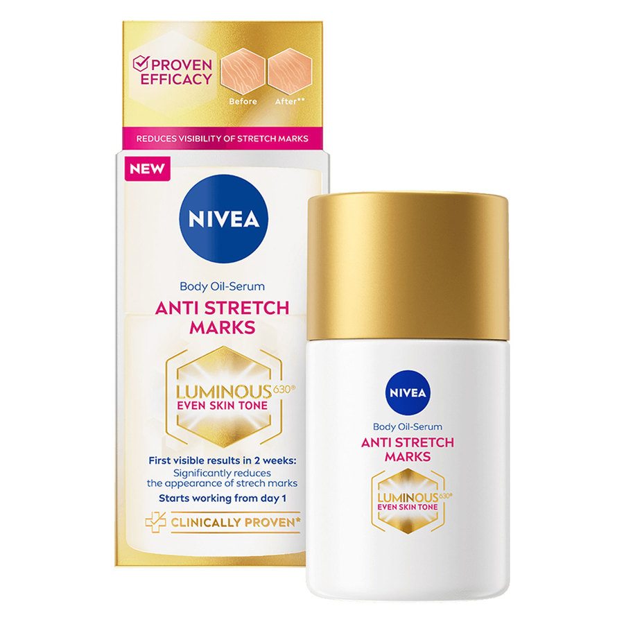 NIVEA Luminous 630 Anti Stretch Mark Body Oil Serum  100ml