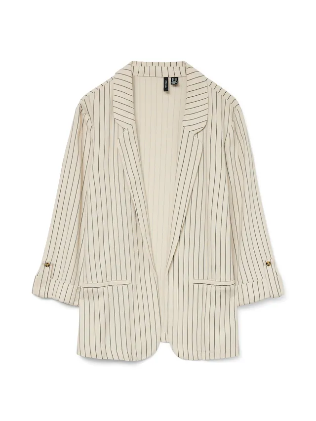 Vero Moda Kurzblazer »VMJESMILO 3/4 LOOSE BLAZER WVN NOOS«, mit Leinen