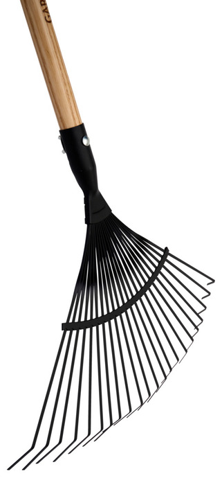 Løvrive m/22 tænder asketræ 190 cm - Garden