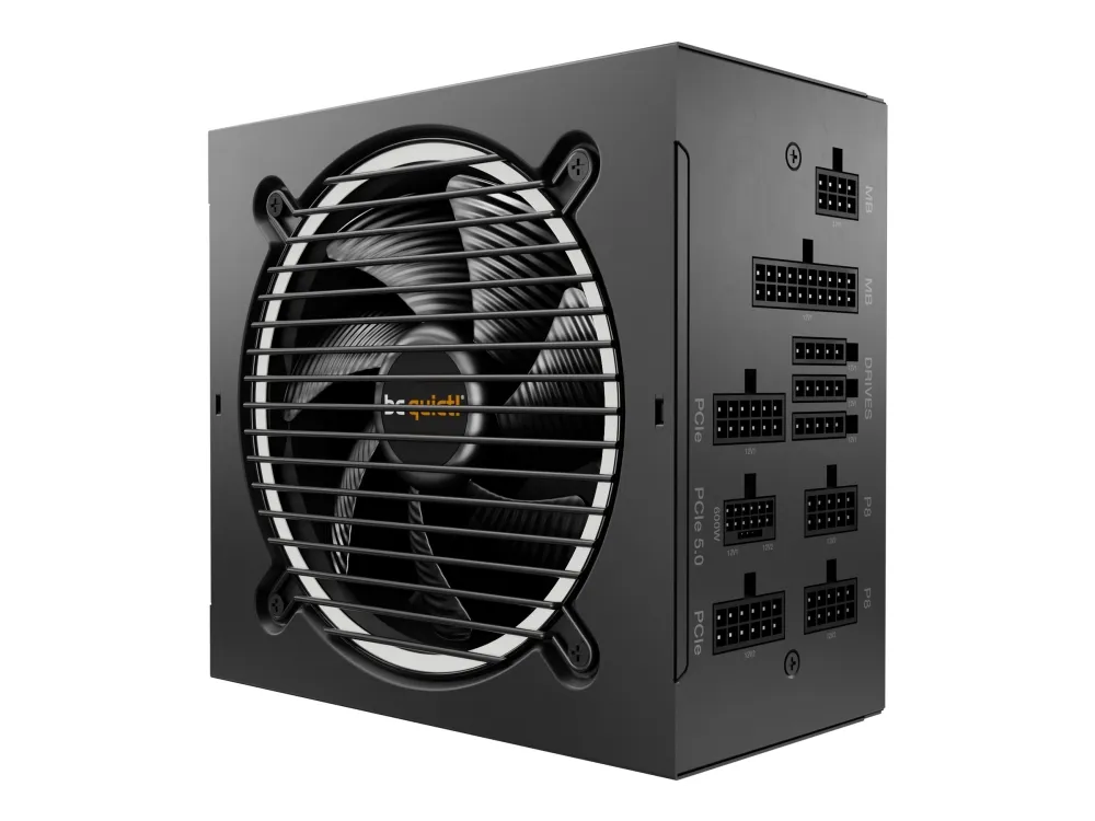 be quiet! Pure Power 12 M 850W - Strømforsyning (intern) - ATX12V 3.0/ EPS12V 2.92 - 80 PLUS Gold - AC 100-240 V - 850 Watt - aktiv PFC - Europa - sort